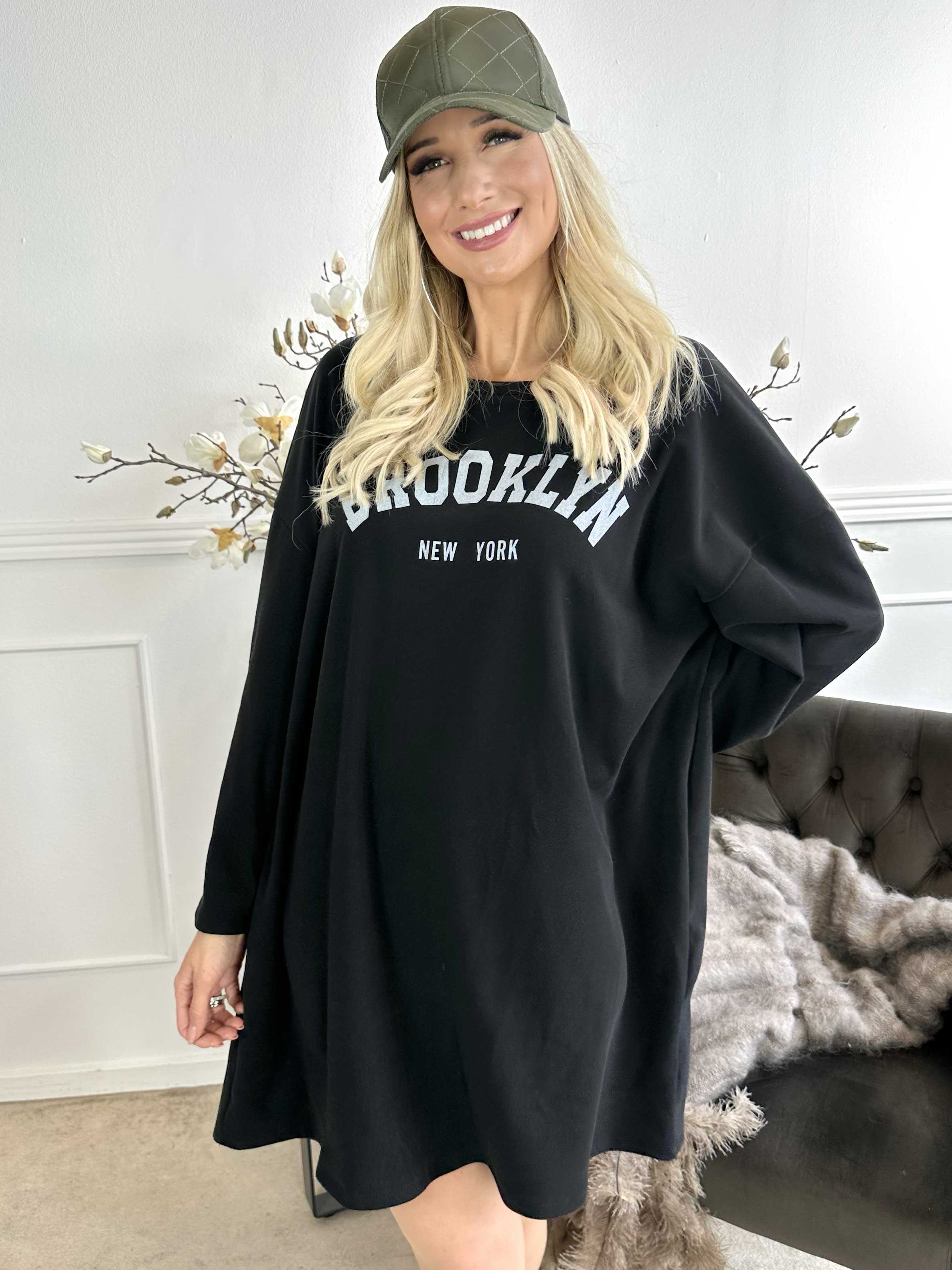 Thalia - Meget blød sweatshirt med brooklyn stående